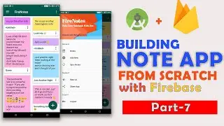 Android Note Taking App Tutorial With Firebase | Part - 7 | Display Note Details