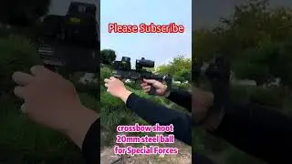 crossbow shoot 20mm steel ball for Special Forces #airsoftgun