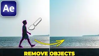 How to REMOVE OBJECTS FROM VIDEO in After Effects