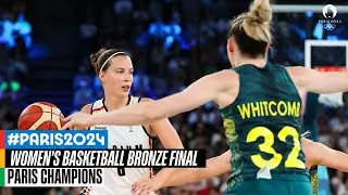 Women's Basketball bronze Final 🏀| Paris Champions