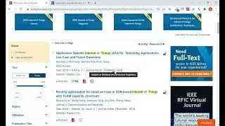 How to Find Good Reference from IEEE Xplore with Full PDF and Open Access Document