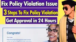 Fix AdSense Policy Violation Error | How to Fix Google AdSense Policy Violation Errors |