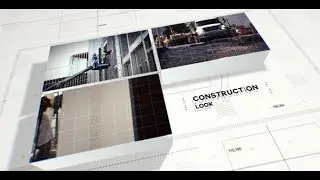 Construction 3D Slideshow | After Effects Template | Video Displays