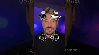 🛑Como Pronunciar bien SHIP SHEEP SHEET y CHEAT en inglés.😱