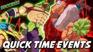 DBFZ: Dramatic Finishes but they're ridiculous Quick Time Events