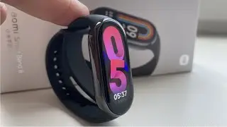 Распаковка, подключение тест Xiaomi Smart Band 8 ( Mi Band 8 )