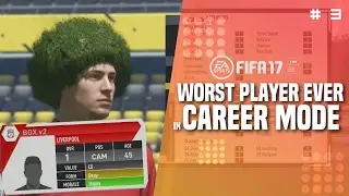 WORST PLAYER EVER IN FIFA 17 CAREER MODE!!! | ITS ALL GONE WRONG! - 1 OVR Player (Parody) [#3]