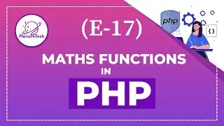 (E-17) - Maths Functions in PHP