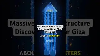 Massive Hidden Structure Discovered Under Giza Pyramids!