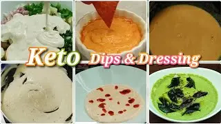 6 BEST Low Carb / Keto Dips & Dressings To Lose Weight