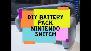 DIY Nintendo Switch/Lite extended battery pack