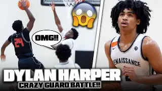 Dylan Harper BATTLES Elite Guard!! NY Rens vs Team Griffin Was CRAZY at EYBL Dallas