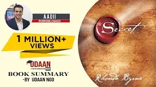 The Secret | Rhonda Byrne | Hindi Book Summary | COACH AADI | Udaan NGO