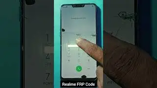 REALME FRP UNLOCK 🔓 CODE 