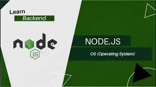 NodeJS Beginners Course (Learn Backend) #4  -  OS (Operating System)