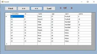 Programming in VB. net: Video about pagination in datagridview with source code