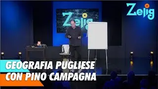 Lezione di geografia Pugliese con Pino Campagna | Zelig