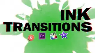 Green Screen Ink Transition | New Ink Transition Green Screen | By GSA 4K UHD