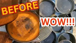 Cast Iron Rust Removal [Simple]