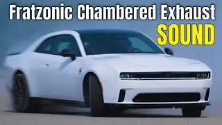 2024 Dodge Charger Daytona Scat Pack EV Fratzonic Chambered Exhaust Sound