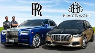 Rolls-Royce Phantom vs Maybach S-Class // King Meets Prince