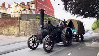 Burrell Steam Traction Engine No.4014 'Pride of Devon' in Exeter