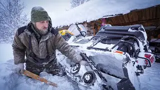 ЖИВУ НА БАЗОВОЙ ИЗБЕ. ЛЫЖИ ДЛЯ ГЛУБОКОГО СНЕГА. СТЕЛС СТАВР 600 В СЛОЖНЫХ УСЛОВИЯХ.