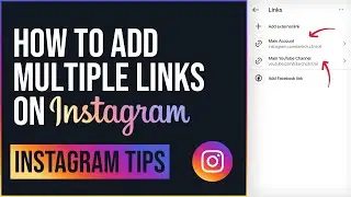 How to Add Multiple Links on Instagram (INSTAGRAM TIPS)