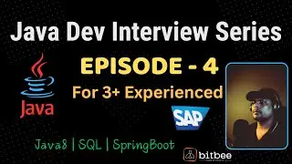 Episode-4 l Java  Interview Series |  3+ Years