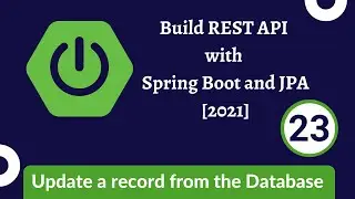 Build REST API with Spring Boot and JPA [2021] - 23 Update the record