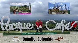 PARQUE DEL CAFE!!!  ☕️ Quindío’s Amusement park-Colombia 🇨🇴- Parque del Eje Cafetero!!!!!