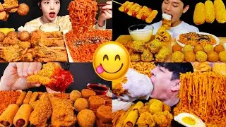 🍜🍗🍳 MOST DELISH FAST FOOD MUKBANG COMPILATION * EATING SHOW SATISFYING SOUND 💯