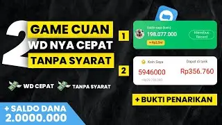 Game Susah tapi Cuan Besar ! 2 Game Penghasil Uang 2024 | Aplikasi Penghasil Saldo Dana 2024 Terbaru