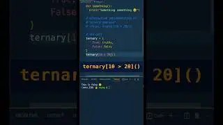 Ternary Operators in Python😧with Dictionaries😲!  #coding #python #shorts #programming