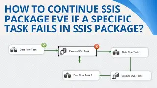 150 How to continue ssis package if a specific task fails