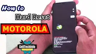 How to hard reset motorola phones to unlock screen pattern pin password