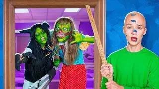 Best Zombie Friends Forever! Baldi vs  Zombie Miss Delight and Zombie Miss Circle!