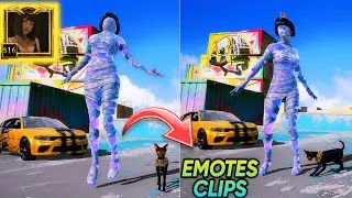 PUBG EMOTES PACK IN NEW LOBBY 🥵 || 4K QUALITY FREE EMOTES CLIPS FOR EDIT 🔥 || UNEDIT EMOTES CLIPS