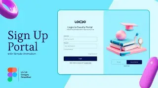 How to create Login/Sign Up Page -- Figma || UI/UX #signup  #signuptutorial   #figma  #uiux #video