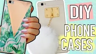 5+1 DIY PHONE CASE ideas! Using ONE case! Holo, Harry Potter, Tumblr & more!