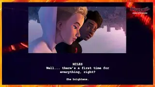 Spider-Man: Across the Spider-Verse | Screenplay | Miles and Gwen Hanging Out