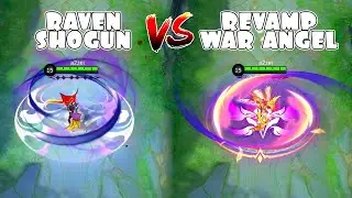 Freya Revamp War Angel VS Raven Shogun Skin Comparison