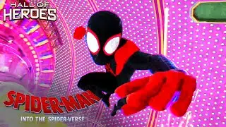 The Heroes Team Up | Spider-Man: Into the Spider-Verse | Hall Of Heroes