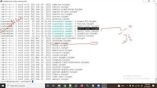 day11 | target level in RHEL7/8 or  initlevel in RHEL6/5