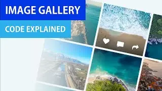 Image Gallery from Scratch | CSS Grid & Flexbox | HTML & CSS with Hover Effects