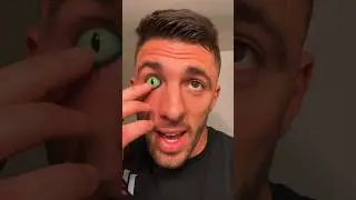 CLEANING MY EYEBALL 😮