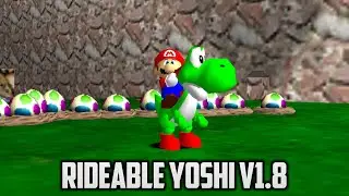 ⭐ Super Mario 64 PC Port - Rideable Yoshi v1.8