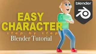 Easy Beginner Character in Blender! [Full Walkthrough]