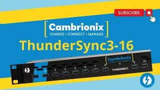 Thundersync3-16 - The fastest programmable Thunderbolt 3 USB hub