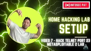 How To Hack and Exploit Port 23 Telnet Metasploitable 2 - Home Hacking Lab Video 7